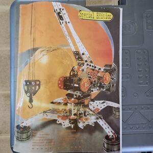 Meccano Erector Set Special Edition 2010 with Instruction Manual Case